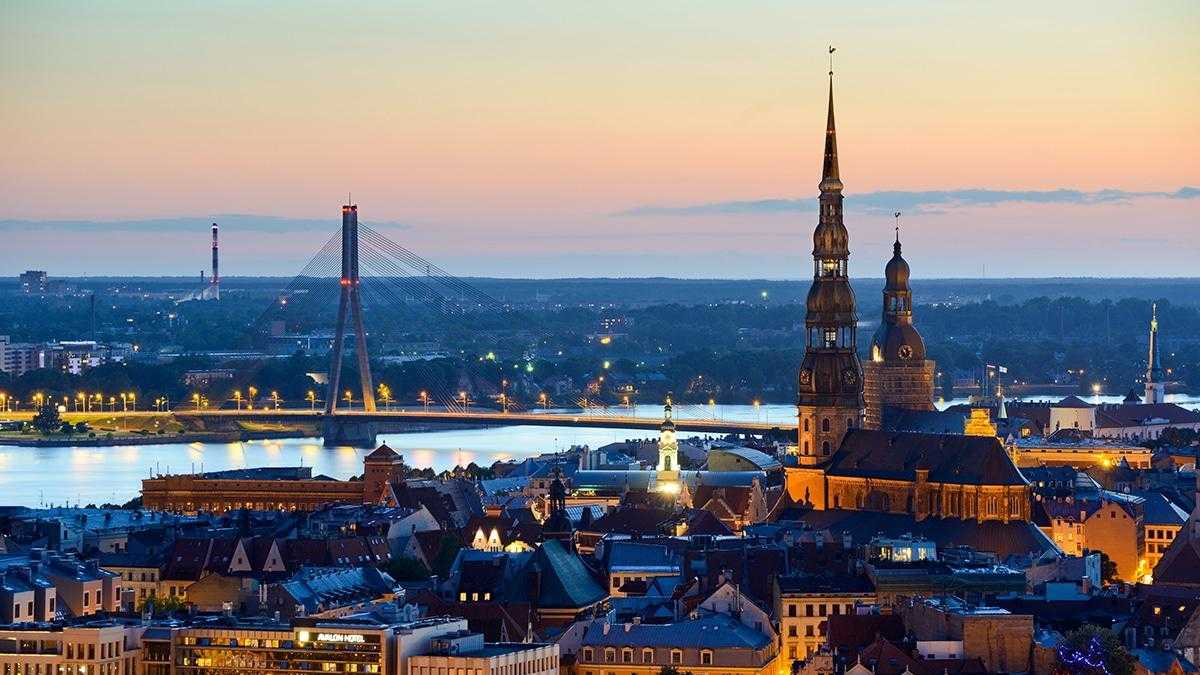 Рига — столица Латвии