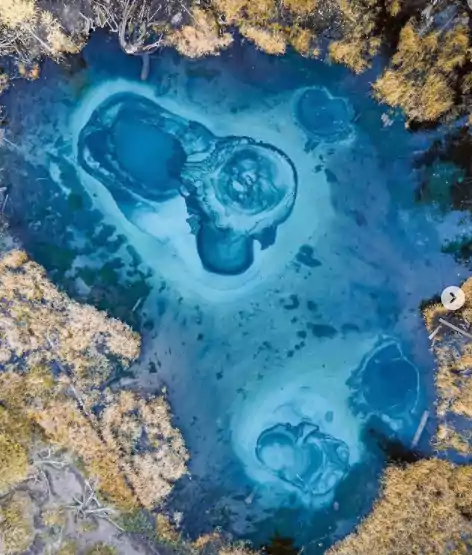 Гейзеровое озеро на Алтае: голубая «жемчужина» России