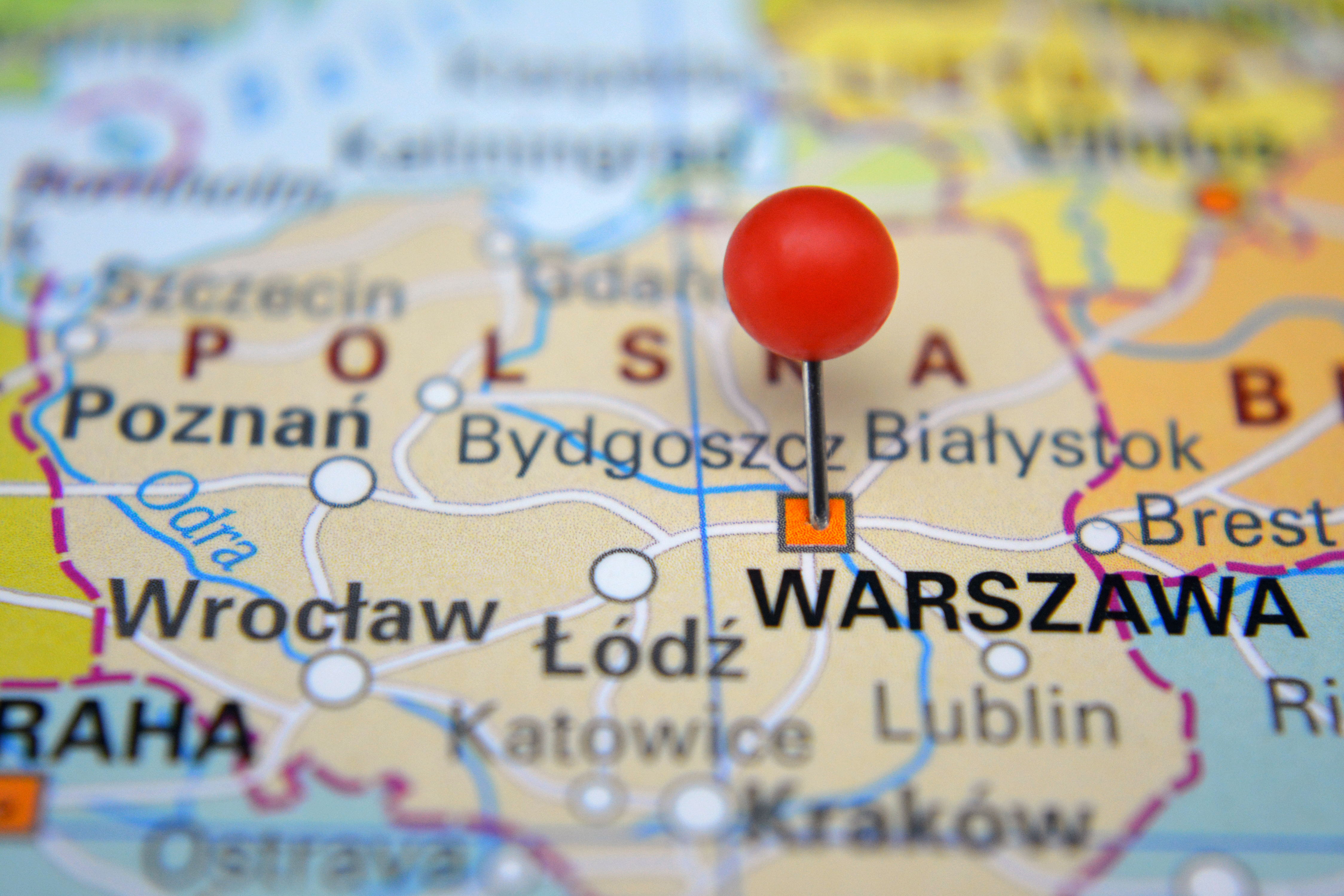 Карта Польши, где иностранцы могут получить карту сталего побыту