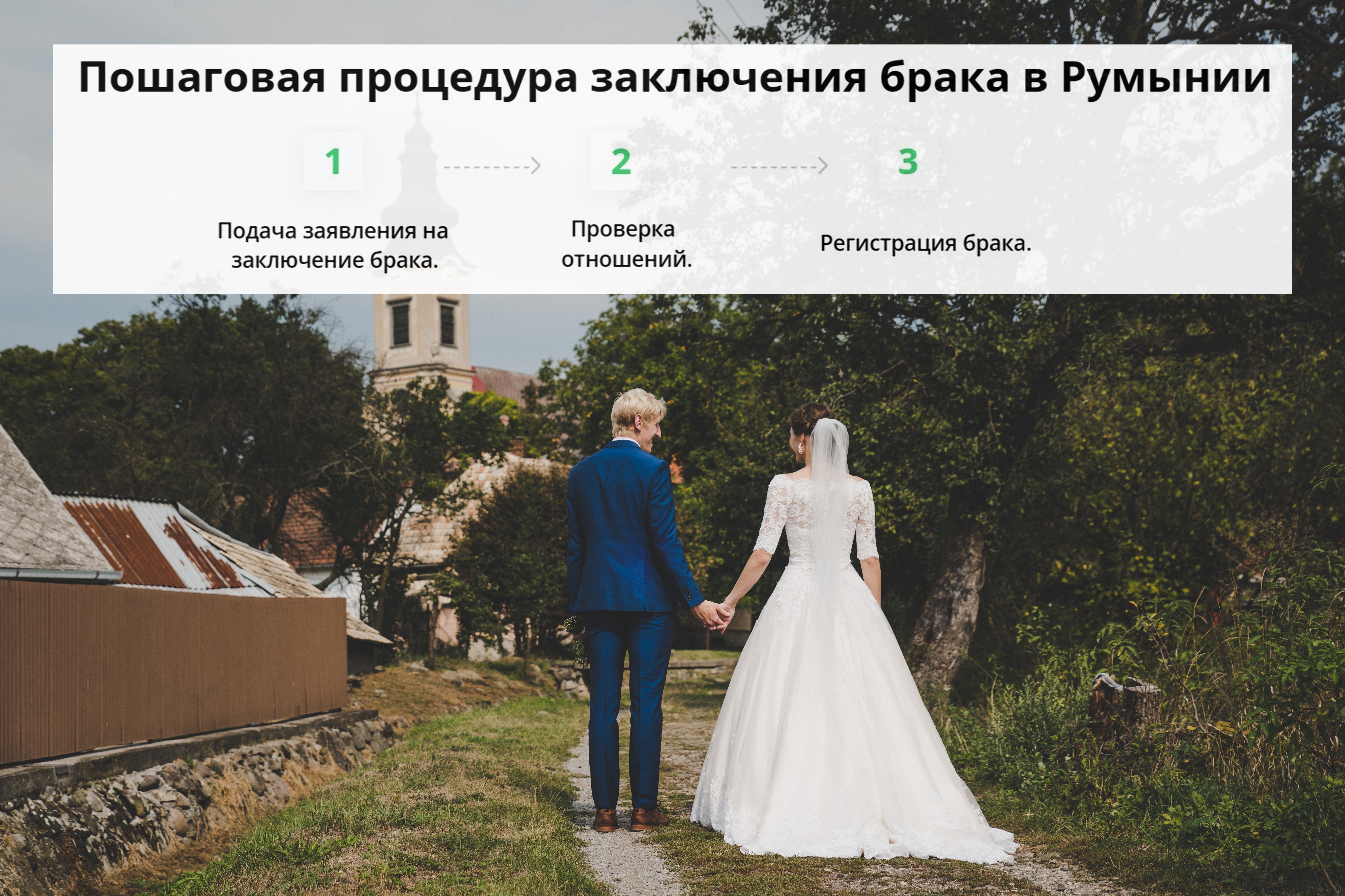 Процедура заключения брака в Румынии